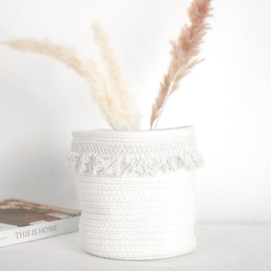 8" COTTON ROPE BASKET