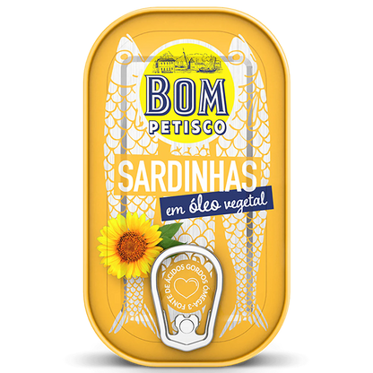 BOM PETISCO SARDINES 4.23OZ